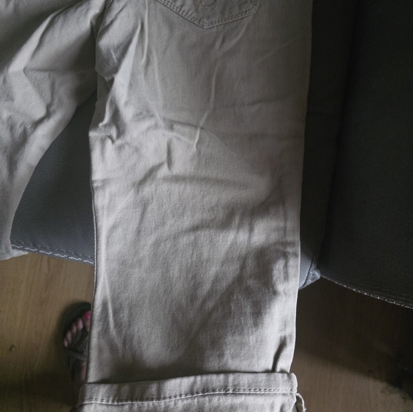 Tan Bongo Capri Pants - Size 11 - Picture 7 of 10